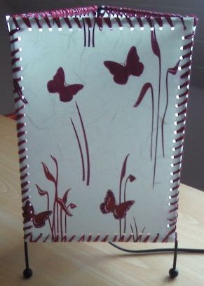 Fais-moi un dessin ! Lampe-papillon