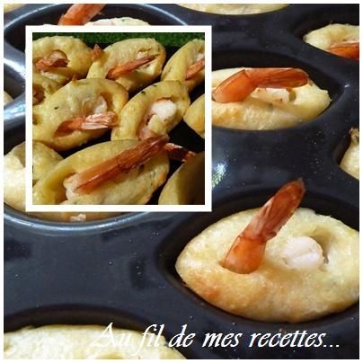 Bouchées parmesan-crevettes photo-bouchees-parmesan-crevettes